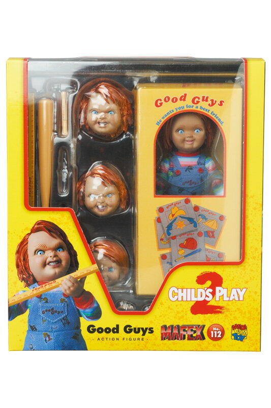 楽天市場】メディコム・トイ マフェックス No.112 MAFEX Good Guys Child's Play 2 メディコム・トイ | 価格比較  - 商品価格ナビ