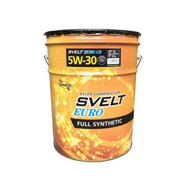 楽天市場 日本サン石油 Sunoco スノコ Svelt Euro C3 スヴェルト ユーロ 5w 30 価格比較 商品価格ナビ