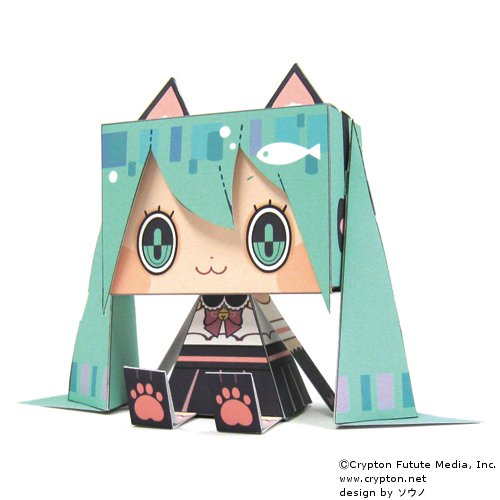 楽天市場】コスパ グラフィグ140 初音ミク にゃんこver  