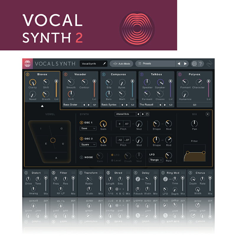VocalSynth 2 オンライン納品 iZotope