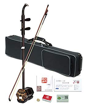全音(ゼンオン) ZN-800h 高級　ニ胡(胡弓)黒檀・本革仕様 全音(ゼンオン) ZN-800h 高級 ニ胡(胡弓)黒檀・本革仕様