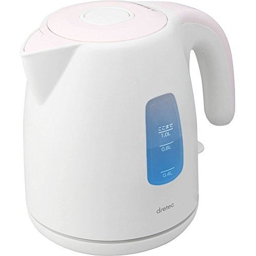 楽天市場 ドリテック ドリテック 電気ケトル 1 0l ピンク Po 340pk 1台 価格比較 商品価格ナビ