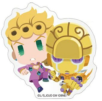 楽天市場 グルマンディーズ ジョジョのピタパタポップ キャラスタムステッカー ジョルノ Jjk 40a グルマンディーズ 価格比較 商品価格ナビ