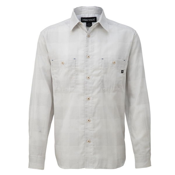 【楽天市場】デサント マーモット Marmot メンズ ダブルガーゼロングスリーブシャツ Double Gauze L/S Shirt グレイ