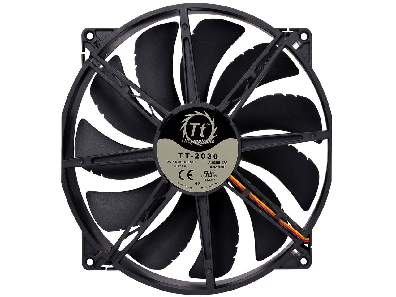 楽天市場】アスク Thermaltake Pure 20/Fan/200mm/800rpm/Black