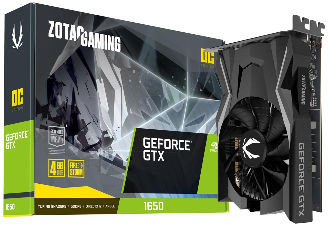 楽天市場】アスク ZOTAC グラフィックボード GAMING GeForce GTX 1650 LP GDDR6  ZTGTX1650-4GBLP/ZT-T16520H-10L | 価格比較 - 商品価格ナビ