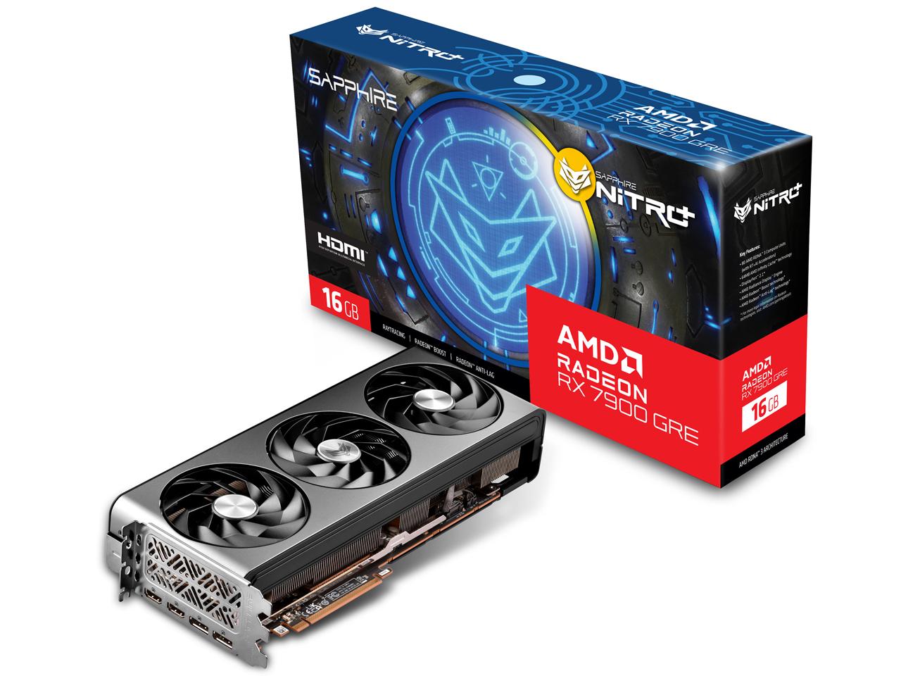 グラフィックボード・グラボ・ビデオカード RX7900GRE sapphire Nitro+ 楽天市場】アスク SAPPHIRE NITRO+ Radeon RX 7900 GRE GAMING