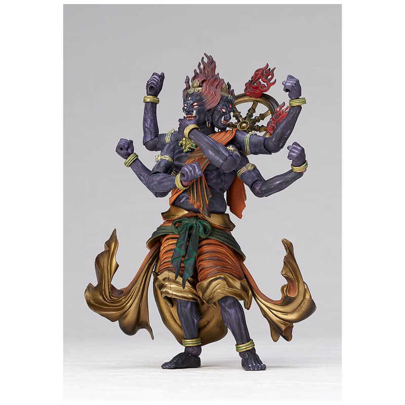 海洋堂　タケヤ式自在置物　金剛夜叉明王 タケヤ式自在置物 KT-023 金剛夜叉明王 着彩｜KTプロジェクト