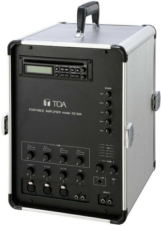 楽天市場】TOA KZ-30A 直送 TOA 移動用PAアンプ 30Wx2ch CD付 | 価格 