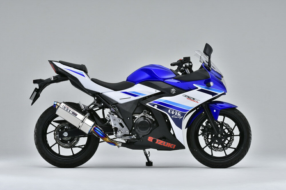 楽天市場】オーヴァーレーシングプロジェクツ OVER オーヴァー TT-Formula フルチタン スリップオン GSX250R SUZUKI スズキ  | 価格比較 - 商品価格ナビ