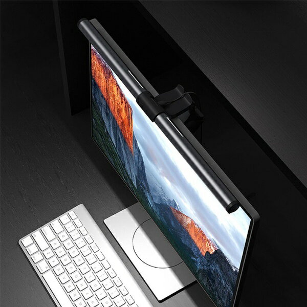 COMPUCASE JAPAN｜コンピューケースジャパン 〔LEDモニターライト〕USB-C接続 バックライト付 agreen ブラック JLE802N-BK