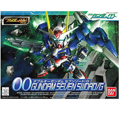 楽天市場】バンダイ BB戦士 No.368 GN-0000/7S ダブルオー
