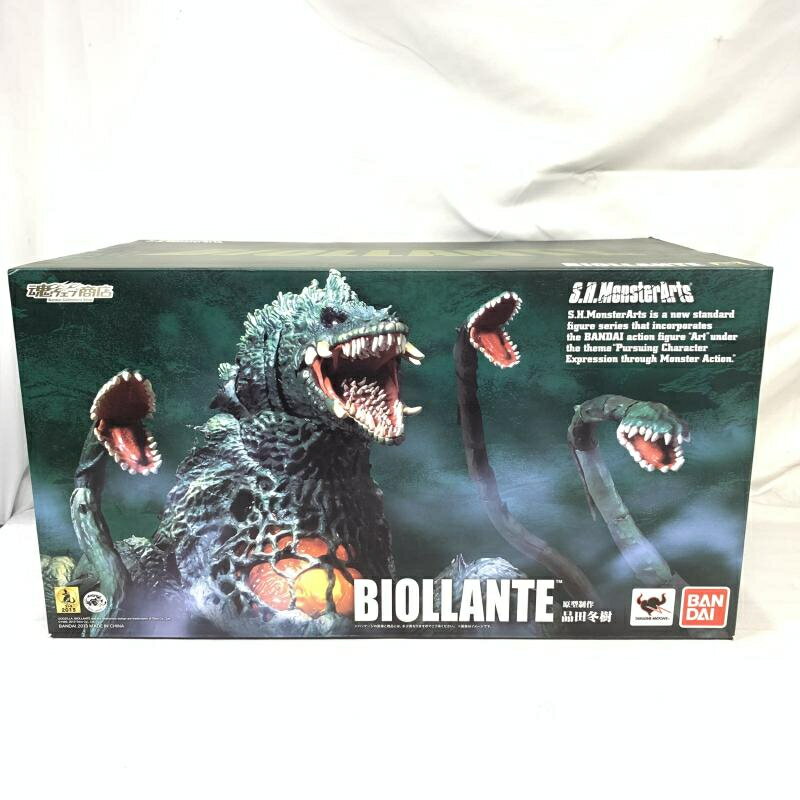 BANDAI - ビオランテ　S.Hモンスターアーツ　ゴジラ Amazon | TAMASHII NATIONS S.H.モンスターアーツ ゴジラvs