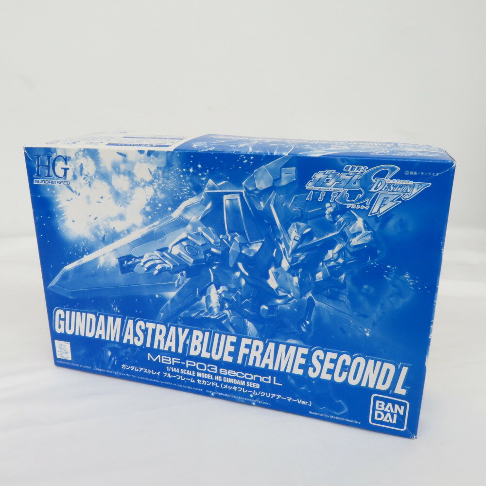 HG 1/144 ガンダムアストレイブルーフレームセカンドL メッキクリア イベント限定】HGガンダムアストレイブルーフレームセカンドL