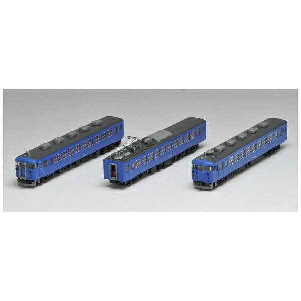 tomix 475系電車（北陸本線・青色）セット 475系（北陸本線・青色）が入線しました。TOMIX 98547