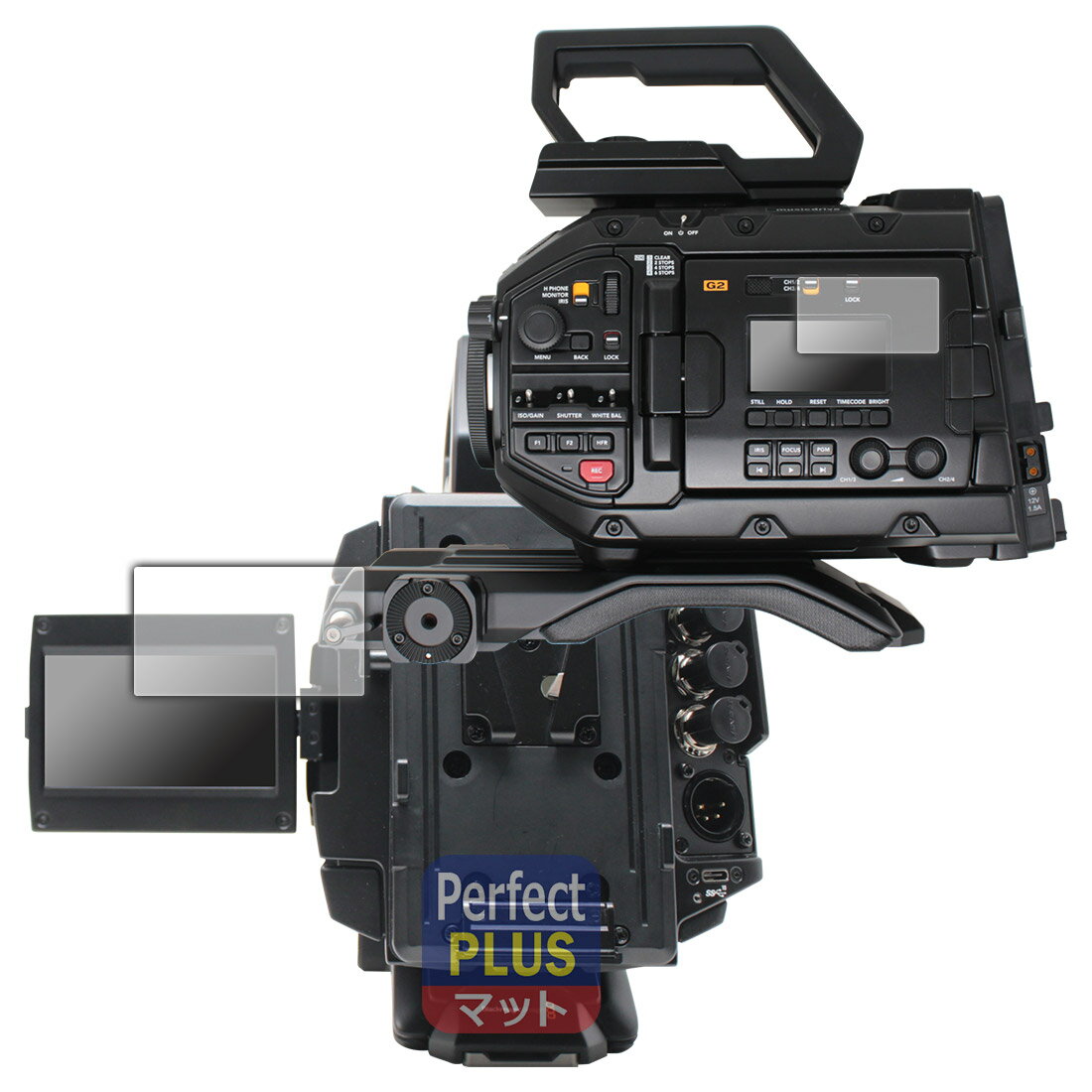 Panasonic デジタル4Kビデオカメラ HC-VX2MS 保護 フィルム OverLay Eye Protector 液晶保護 目に優しい ブルーライトカット  日本の人気ファッション デジタルカメラ