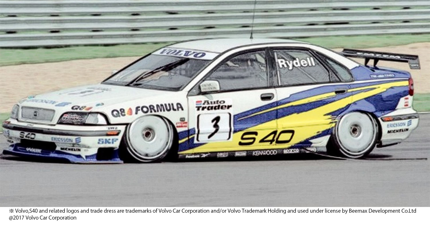 1/24 ボルボ S40 1997 BTCC ブランズハッチ ウィナー　完成品 Amazon | プラッツ/NuNu 1/24 レーシングシリーズ ボルボ S40
