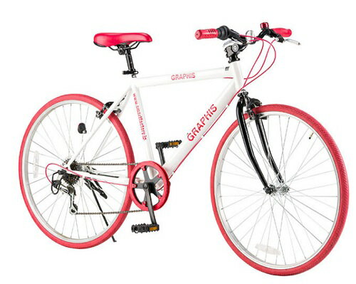 【楽天市場】池商 クロスバイク 26インチ GR-001 自転車 シマノ製6 