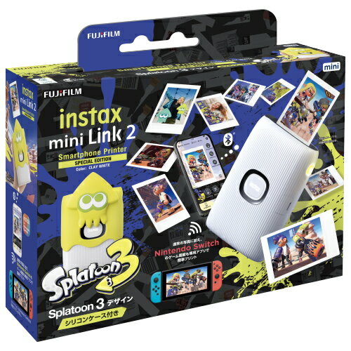 富士フイルム チェキ instax mini Link 2 Splatoon3ケース付き(1個)