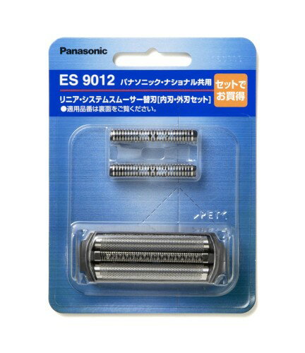 パナソニック メンズシェーバー替刃 外刃カセット式+内刃セット ES9012(1セット)