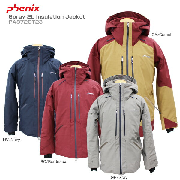【楽天市場】newモデル phenix フェニックス スキーウェア ジャケット メンズ レディース 2019spray insulation