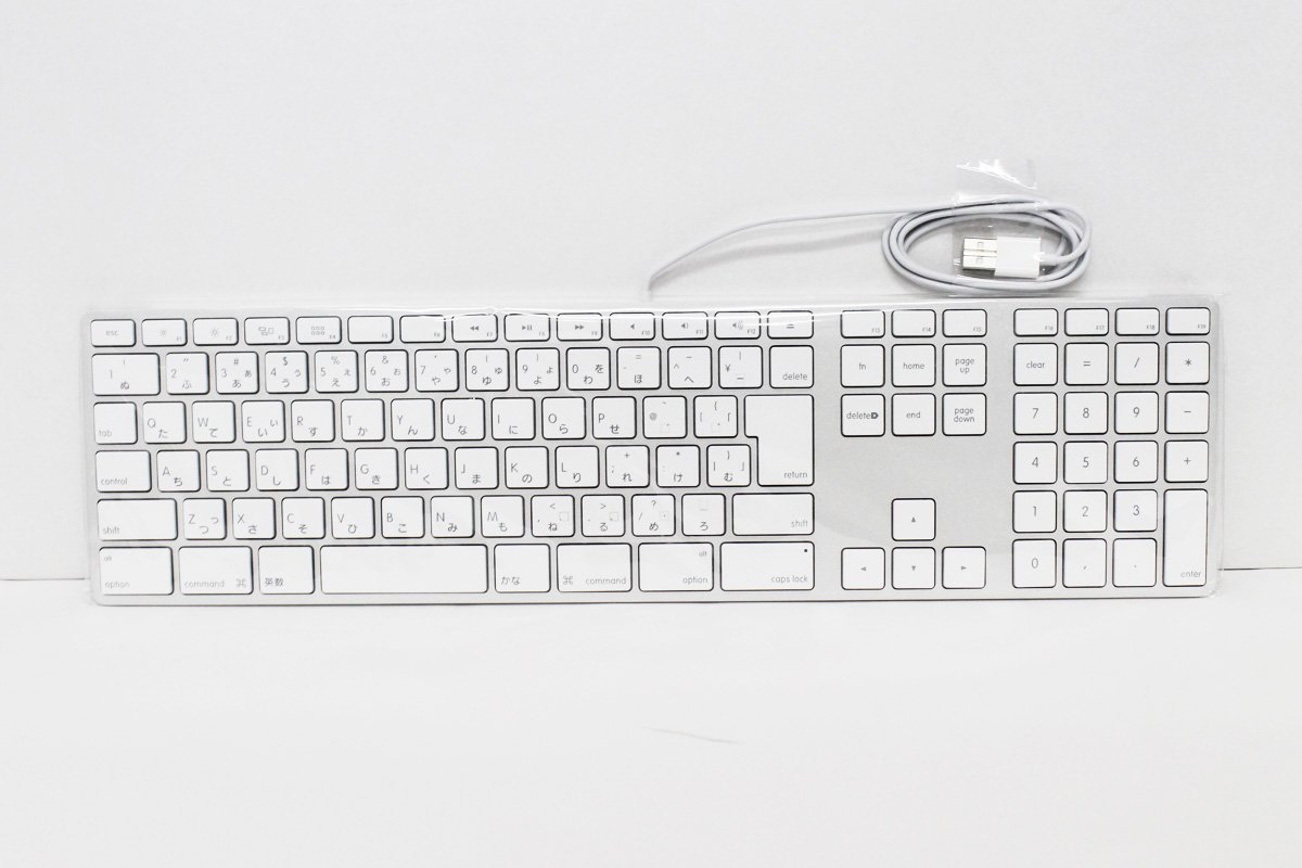 楽天市場】Apple Japan(同) APPLE KEYBOARD テンキー付 JIS MB110J/B