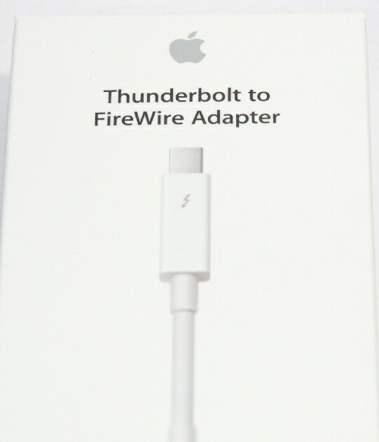 Apple Thunderbolt - FireWireアダプタ
