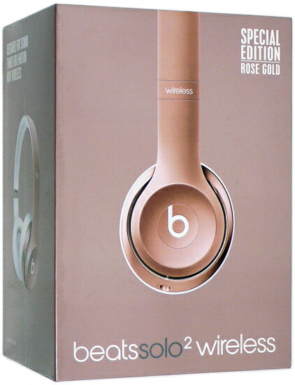 ヘッドホン Beats by Dr Dre SOLO2 WIRELESS ROSE GOLD 楽天市場】Apple Japan(同) Beats by Dr Dre SOLO2 WIRELESS