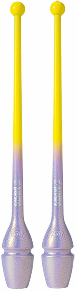 楽天市場】ササキスポーツ グラデーションラバークラブ 新体操手具 カラー：ブライトイエロー×ラベンダー サイズ：長さ44cm #M-34GH-F-BRYXLD  | 価格比較 - 商品価格ナビ