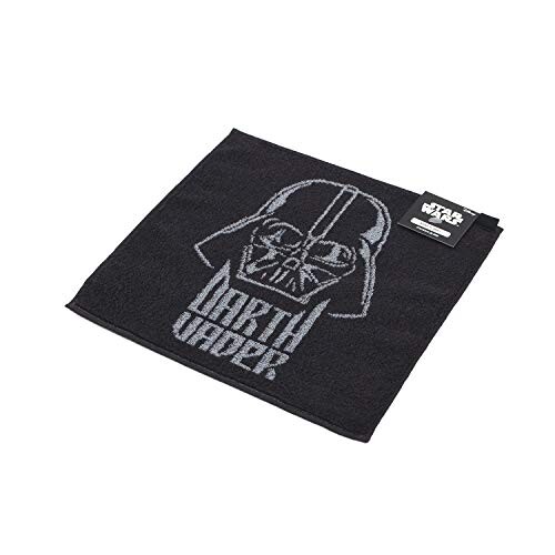 タオル美術館 Towel Museum WARP ワープ SATR WARS スター・ウォーズ ダース・ベイダー タオルハンカチ ブラック ハイドロ銀チタン加工 抗菌 防臭 25-3850080
