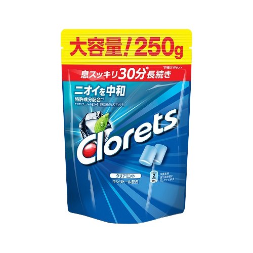 楽天市場 モンデリーズ ジャパン モンデリーズ ジャパン クロレッツxp クリアミント スタンドパウチ 250g 価格比較 商品価格ナビ