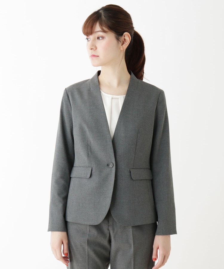 楽天市場 ワールド Another Side Square ショートモッズブルゾン 9 ネイビー 093 03 L 価格比較 商品価格ナビ