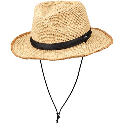 ノースフェイス THE NORTH FACE メンズ レディース 帽子 ラフィアハット RAFFIA HAT ナチュラルベージュ NN01554 NB