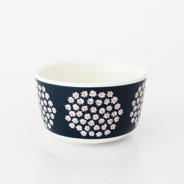 楽天市場 ルックホールディングス マリメッコ プケッティ ボウル ダークブルー ホワイト レッドブラウン Marimekko Puketti 価格比較 商品価格ナビ