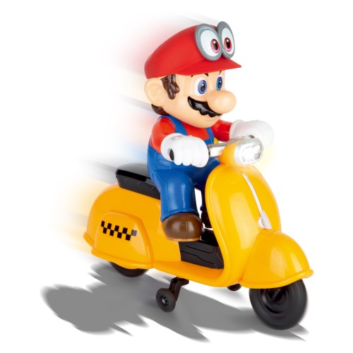 印象のデザイン 楽天市場】京商 スーパーマリオ マリオスクーター オデッセイ ゲームキャラクター
