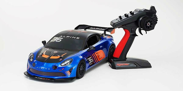 楽天市場】京商 1/10 電動RC EP フェーザー Mk2 アルピーヌ GT4 レディ