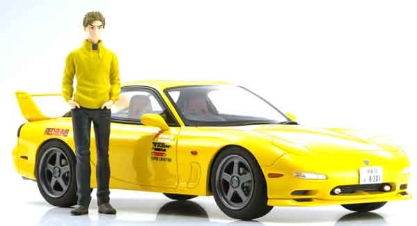 楽天市場 京商 1 18 新劇場版 頭文字d マツダ Rx 7 Fd3s 高橋啓介フィギュア付 京商 価格比較 商品価格ナビ