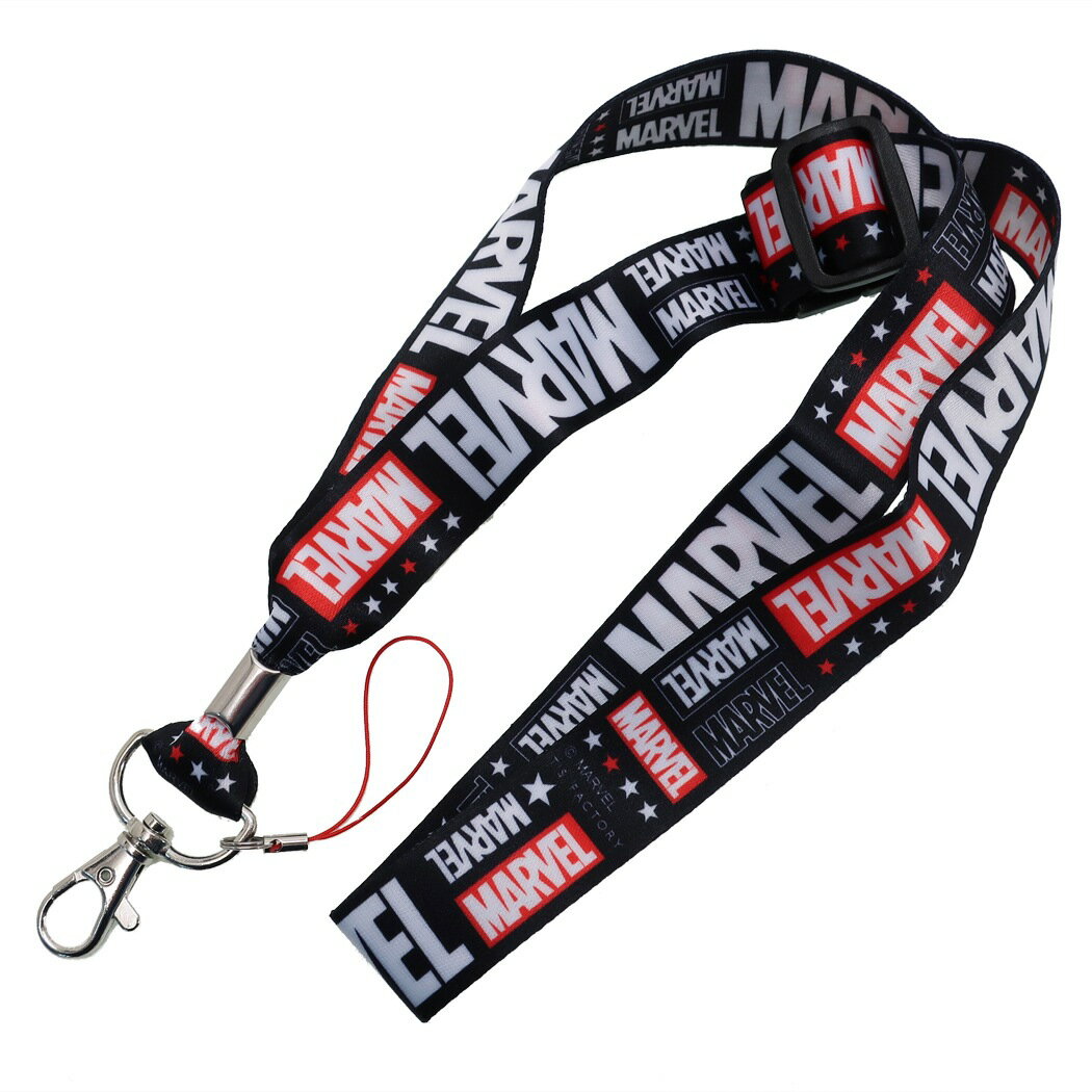 楽天市場 ティーズファクトリー マーベル ネックストラップ 幅広 ネックピース ロゴ Marvel ツジセル 携帯ストラップ プチギフト キャラクターグッズ通販 価格比較 商品価格ナビ