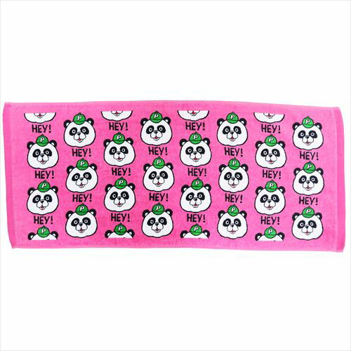 楽天市場 オクタニコーポレーション Hey Panda フェイスタオル プリントロング Towel パンダ オクタニ 価格比較 商品価格ナビ