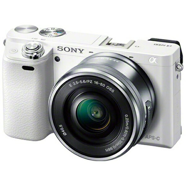 【楽天市場】ソニーグループ SONY デジタル一眼カメラ α6000 ミラーレス一眼カメラ ILCE-6000 ILCE-6000L(W