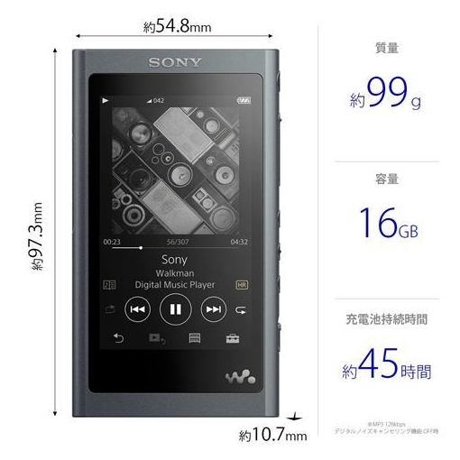 楽天市場】ソニーグループ SONY ウォークマン Aシリーズ NW-A55(B