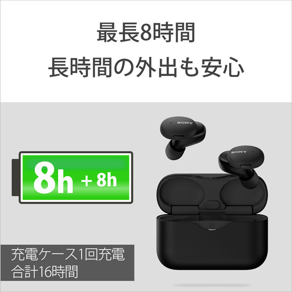 【楽天市場】ソニーグループ SONY 完全ワイヤレスイヤホン WF-H800(B) | 価格比較 - 商品価格ナビ