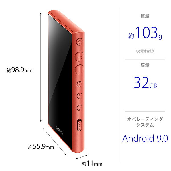 楽天市場】ソニーグループ SONY ウォークマン Aシリーズ NW-A106(D