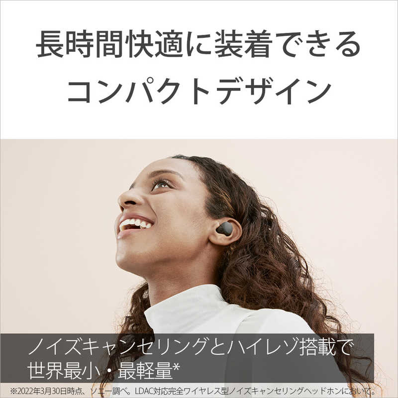 SONY フルワイヤレスイヤホン Linkbuds ブラック WF-LS900N(B)