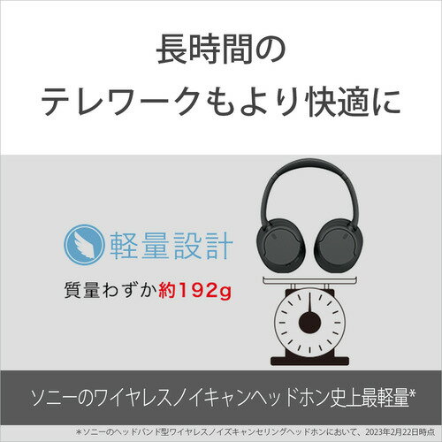 SONY ヘッドホン WH-CH720N(B)