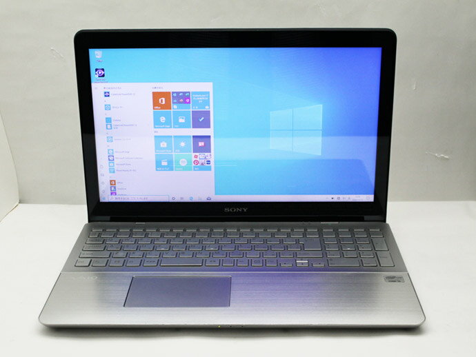 SONY ノートPC Vaio Fit15 SVF15A17CJS シルバー VAIO Fit 15/14 | “VAIO” | ソニー