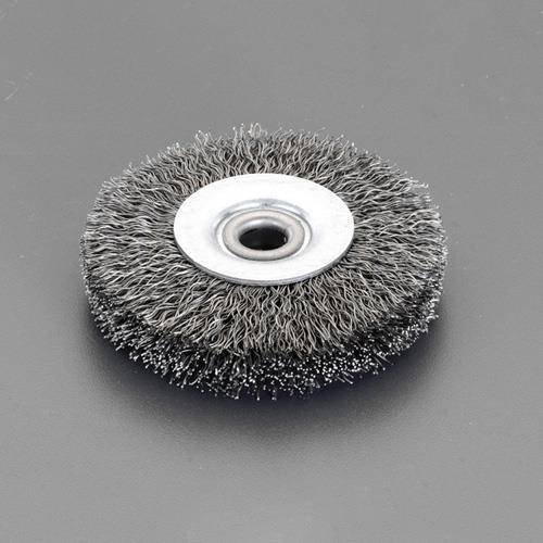 エスコ ESCO 200mm/16.0mm ワイヤーホイール スチール製 EA818-131