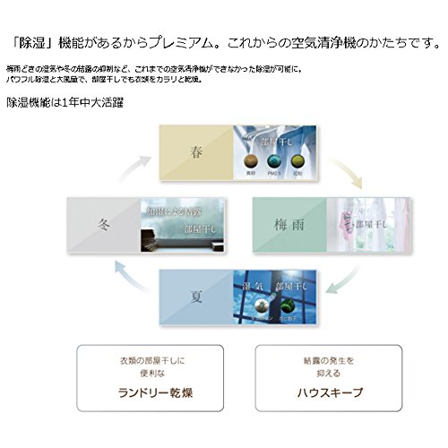 ダイキン 加湿空気清浄機　MCK70T-W 状態キレイ ストリーマ 加湿ストリーマ空気清浄機（MCK70Z） 2022年10月発売 | 空気清浄
