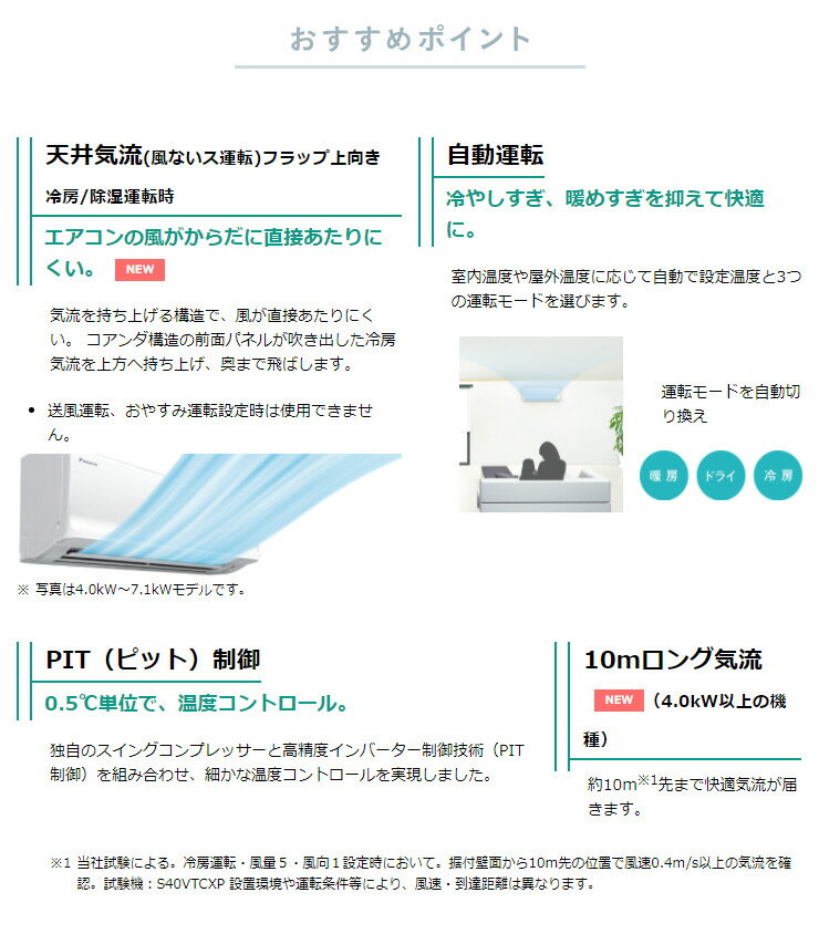 いはクレジ ☆DAIKIN ディーライズPayPayモール店 - 通販 - PayPayモール / ダイキン ルームエアコン S25VTCXS-W  スマートフ