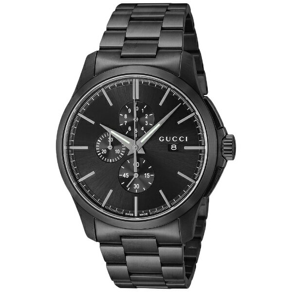 【楽天市場】ウエニ貿易 gucci グッチ 時計 gucci ya12 タイムレス クロノグラフ メンズ腕時計 ウォッチ ブラック | 価格